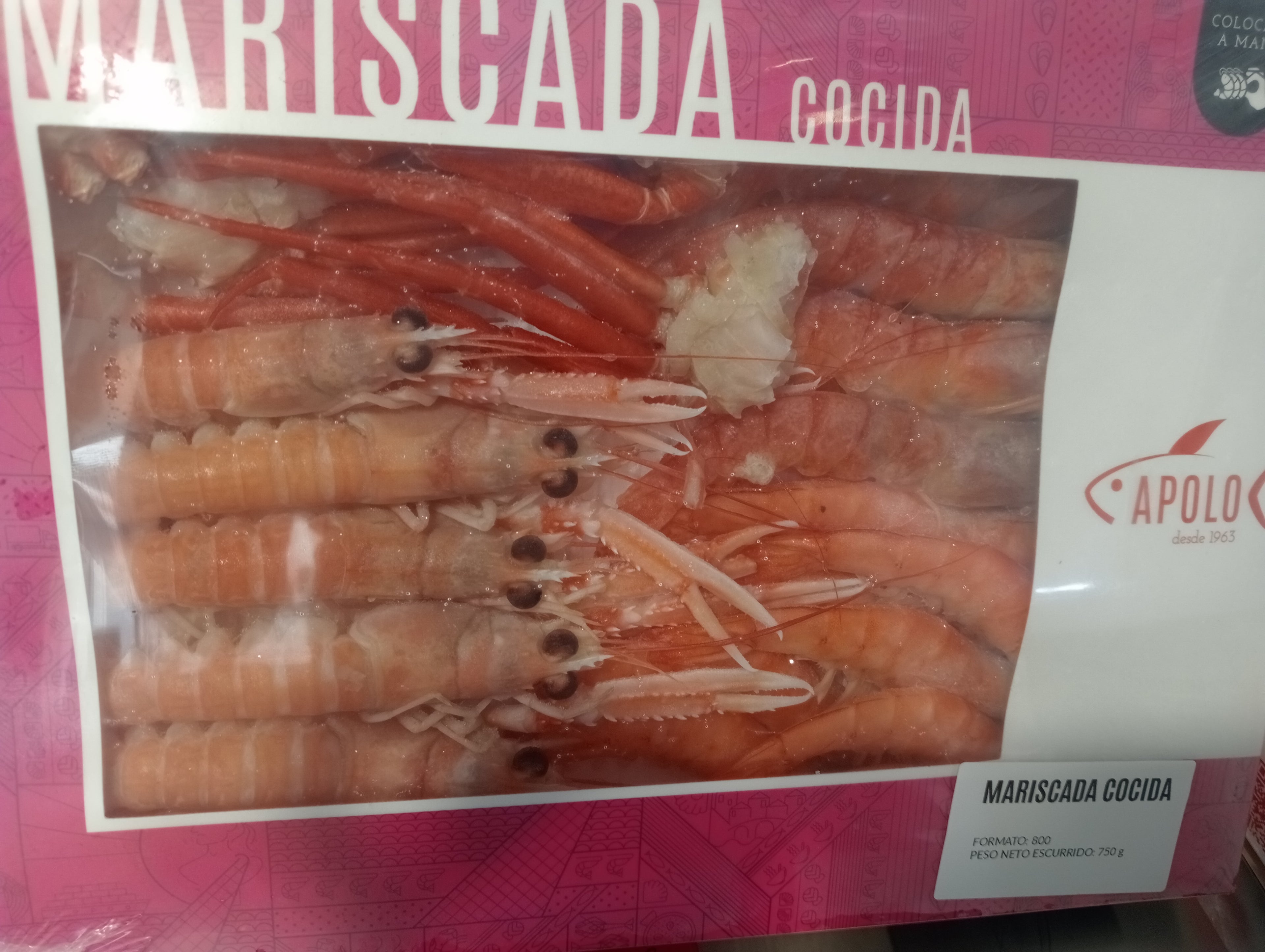 MARISCADA COCIDA